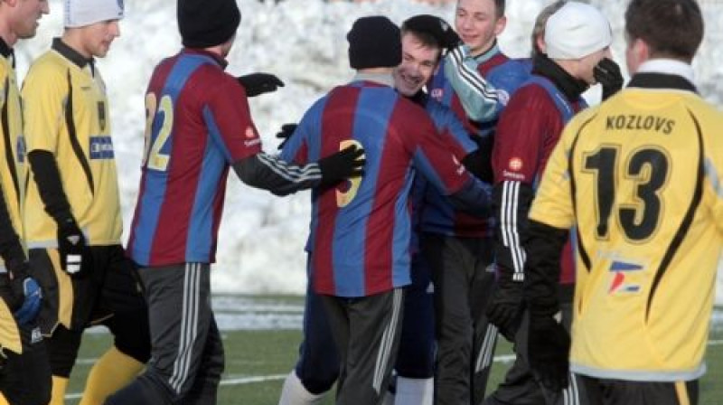 ''Jelgava'' svin vārtu guvumu
Foto: www.jelgavasvestnesis.lv