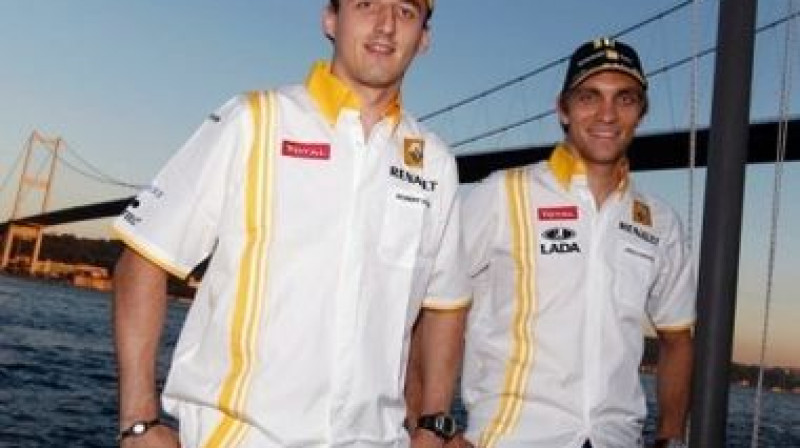 Roberts Kubica un Vitālijs Petrovs
Foto: www.f1zone.pl