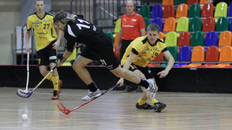 Kursis Gints Siliņš (#11) spēlē pret jogeviešiem bija rezultatīvākais
Foto: Mārtiņš Sīlis