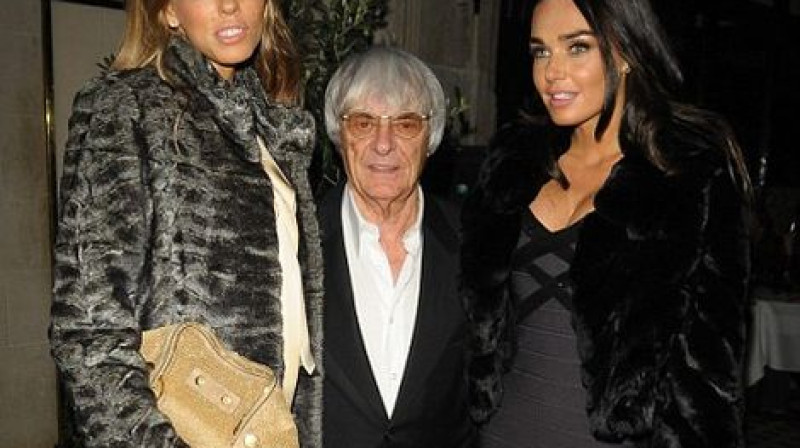 Petra, Bernijs un Tamāra Eklstoni
Foto: www.dailymail.co.uk