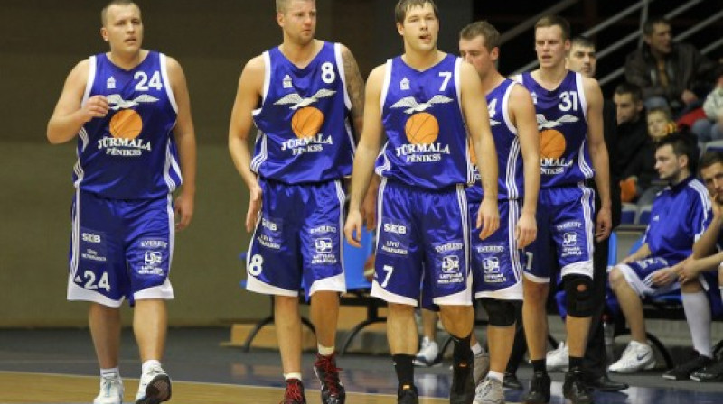 "Jūrmala/ Fēnikss" basketbolisti
Foto: Mārtiņš Sīlis.