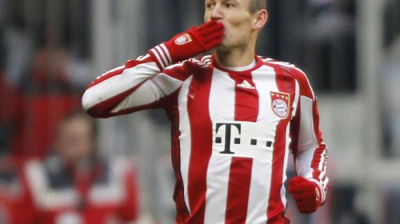 Arjens Robens izcēlās pirmo reizi šosezon
Foto: AP/Scanpix