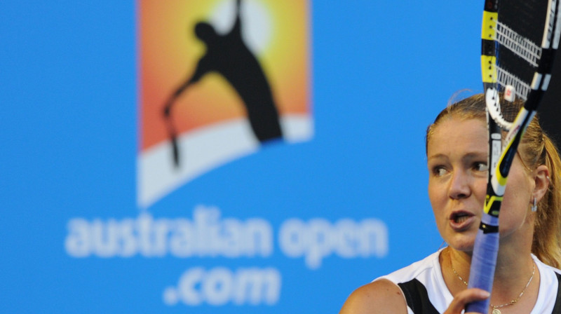 Dināra Safina pusotra gada laikā no WTA ranga līderes pozīcijas atkritusi līdz 75. vietai.
FOTO: AFP/"Scanpix"