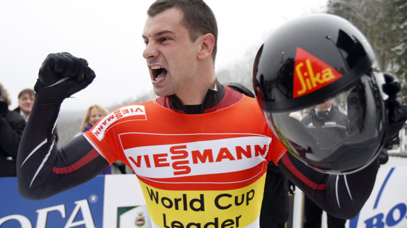 Martins Dukurs - divkārtējs Eiropas čempions
Foto: AP/Scanpix