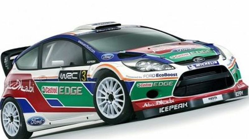 "Ford Fiesta RS WRC" automašīna
Foto: www.motorward.com