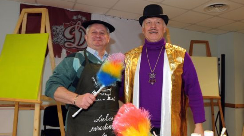 Juliuss Šuplers un Jānis Anmanis
Foto: Zigismunds Zālmanis, Nikon