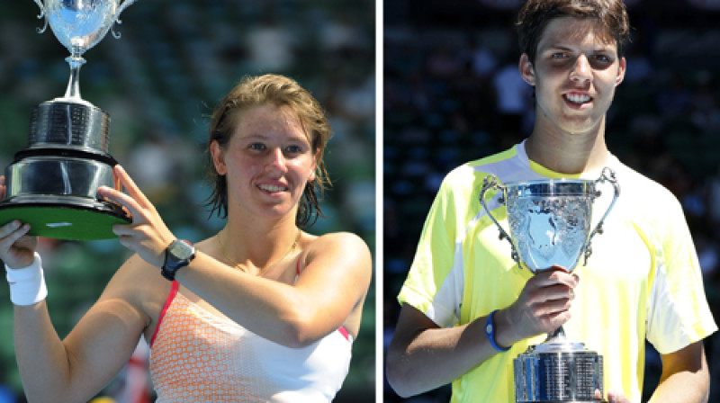 Ana-Sofija Mestaha un Jirži Veselijs
Foto: AFP/Scanpix