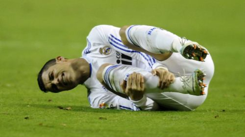 Krištianu Ronaldu ("Real Madrid")
Foto: AFP/ Scanpix
