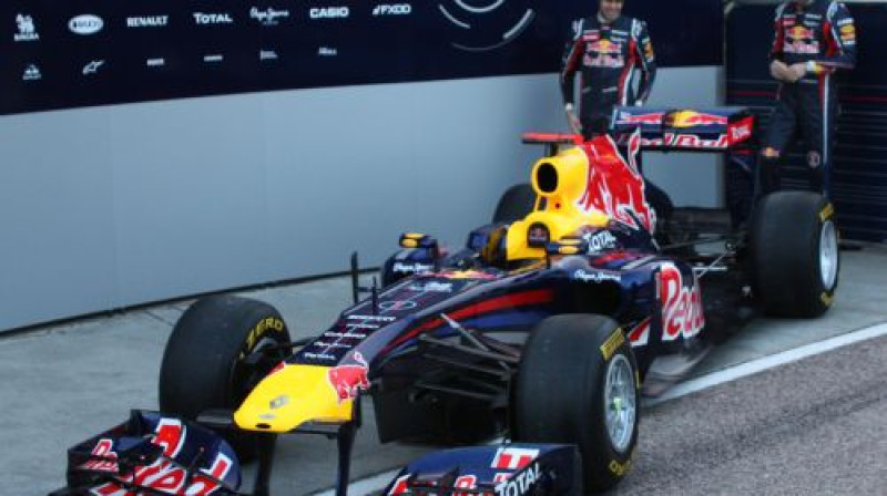 Jaunais "Red Bull" modelis
Foto: www.f1fanatic.co.uk