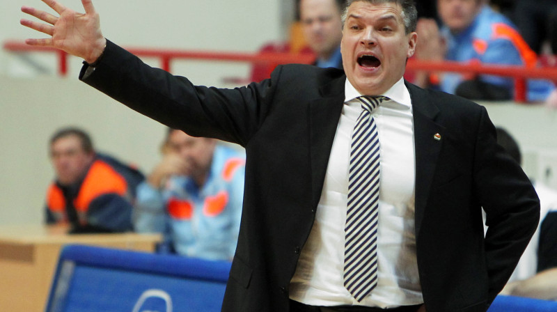 "Unics" galvenais treneris Jevgēņijs Pašutins 
Foto: Itar-Tass/Scanpix