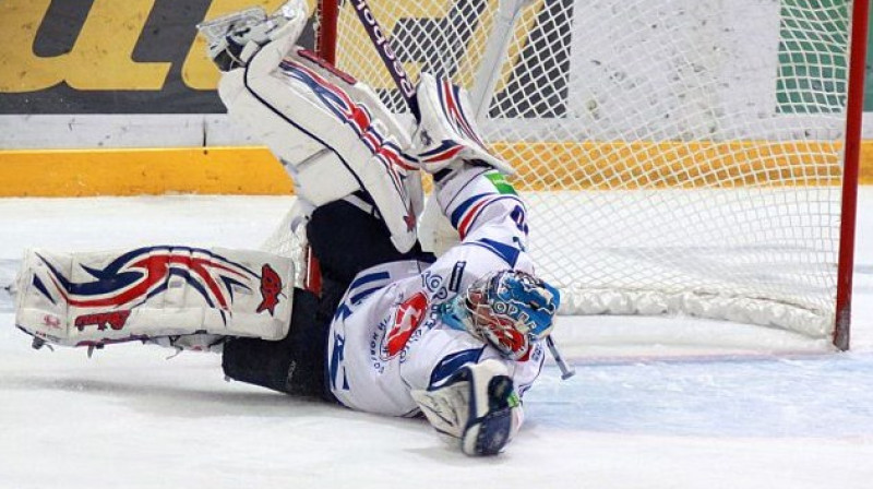 "Torpedo" vārtsargs Bernds Bruklers
Foto: www.hc-avto.ru