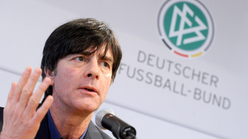 Vācijas izlases galvenais treneris Joahims Lēvs
Foto: AFP/Scanpix Sweden