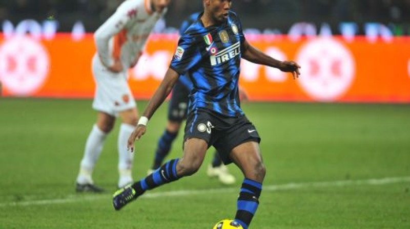 Samuels Eto'o ''Inter'' labā guva divus vārtus
Foto: AFP/Scanpix