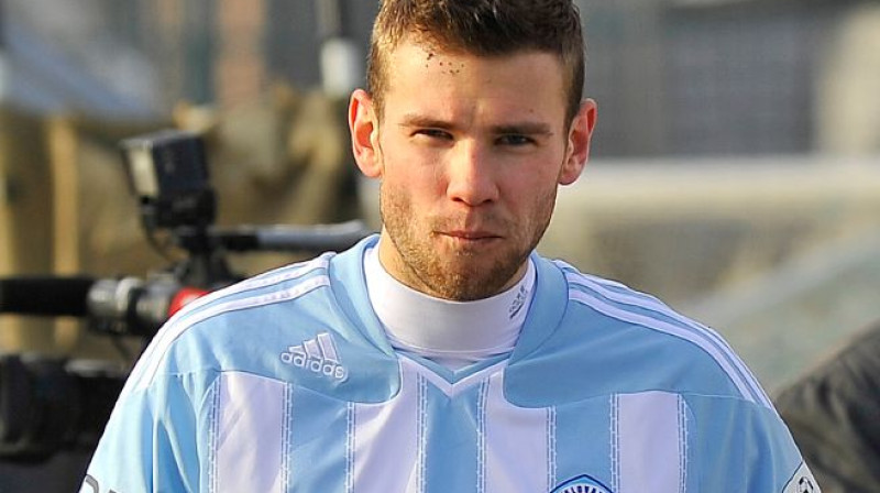 Edgars Gauračs "Slovan" sastāvā neiekļuva
Foto: www.skslovan.com