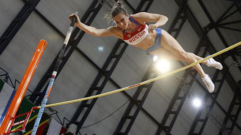 Jeļena Isinbajeva
Foto: Reuters/Scanpix