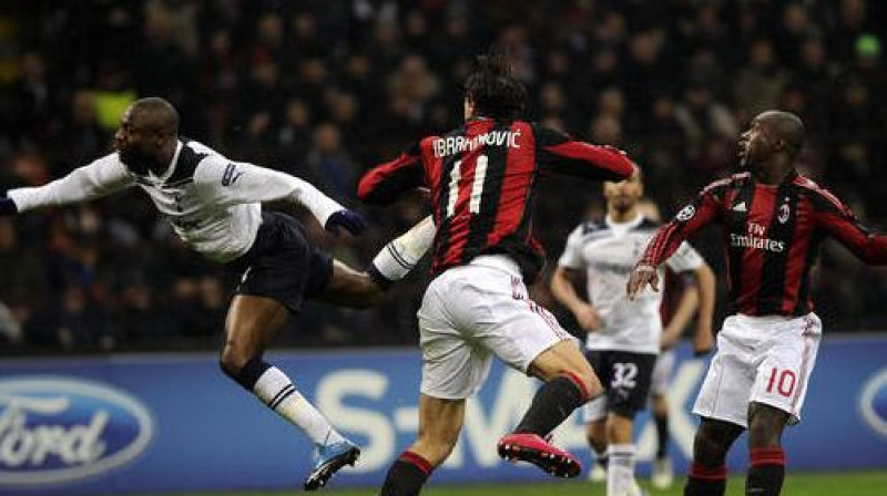 "Milan" - "Tottenham" mačā emociju un cīņas netrūka
Foto: AFP/Scanpix