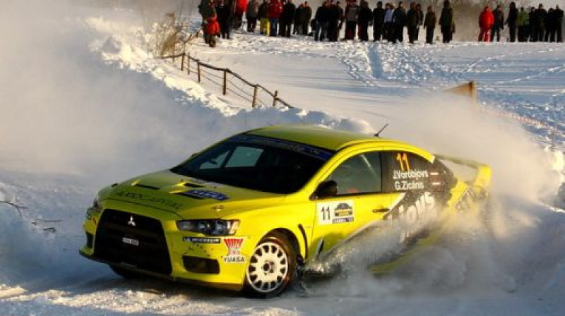 Jānis Vorobjovs/Guntars Zicāns Sarmas rallijā
Foto: Dace Janova, www.4rati.lv