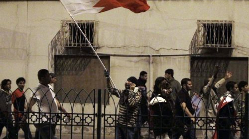 Bahreinas ielās turpina iziet protestanti
Foto: AFP/Scanpix