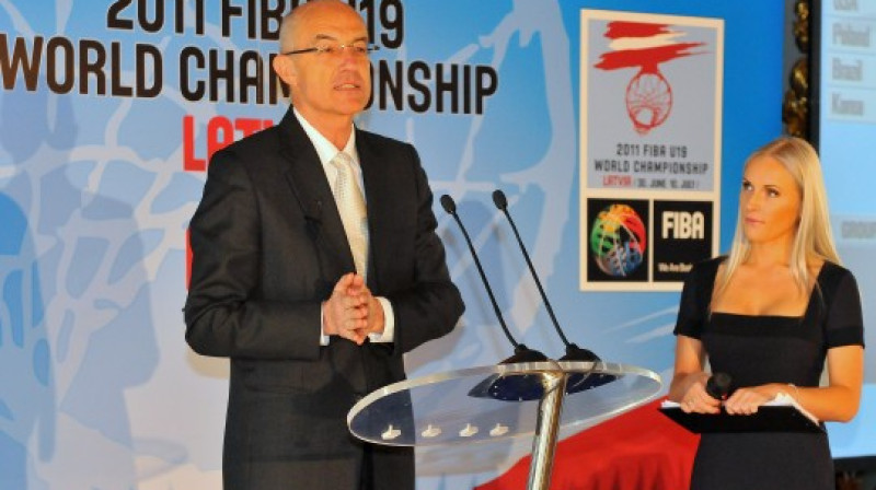 FIBA sporta direktors Lubomirs Kotleba.
Foto: Romualds Vambuts (sportacentrs.com)