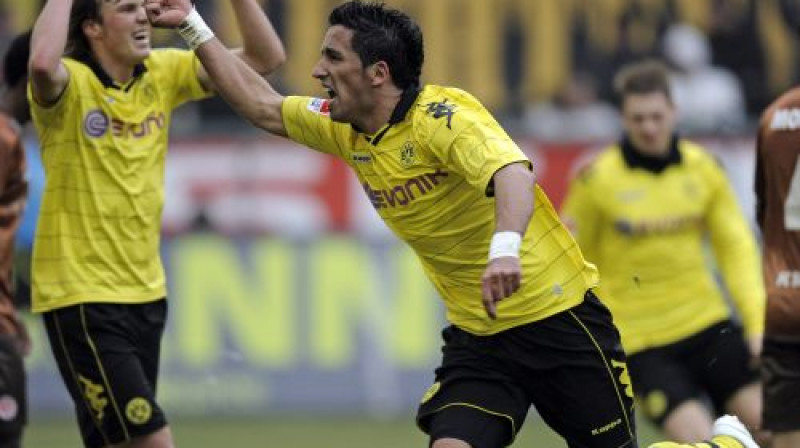 Lukass Barioss (priekšplānā)
Foto: AP/Scanpix