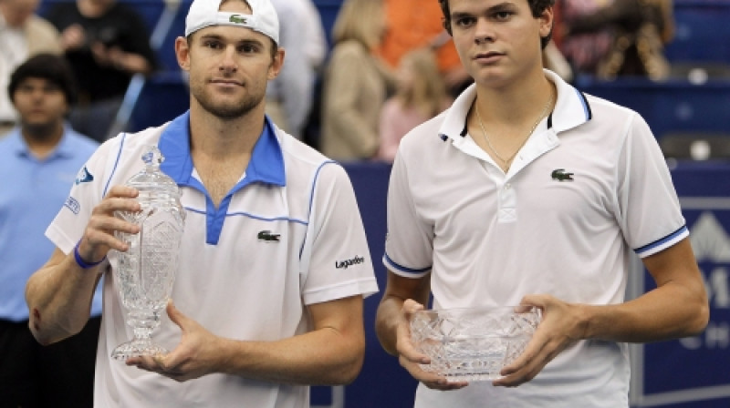 Endijs Rodiks un MIlošs Raoničs
Foto: AP/Scanpix