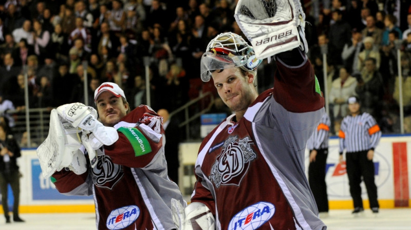 Kriss Holts un Mikaels Telkvists
Foto: Romāns Kokšarovs, Sporta Avīze, f64