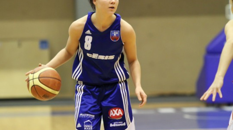 Linda Bebre LSBL spēlē SK "Cēsis" sastāvā
Foto: Mārtiņš Sīlis