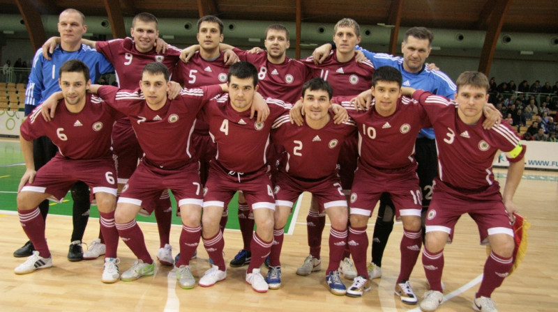 Latvijas futzāla izlase
Foto: lff.lv