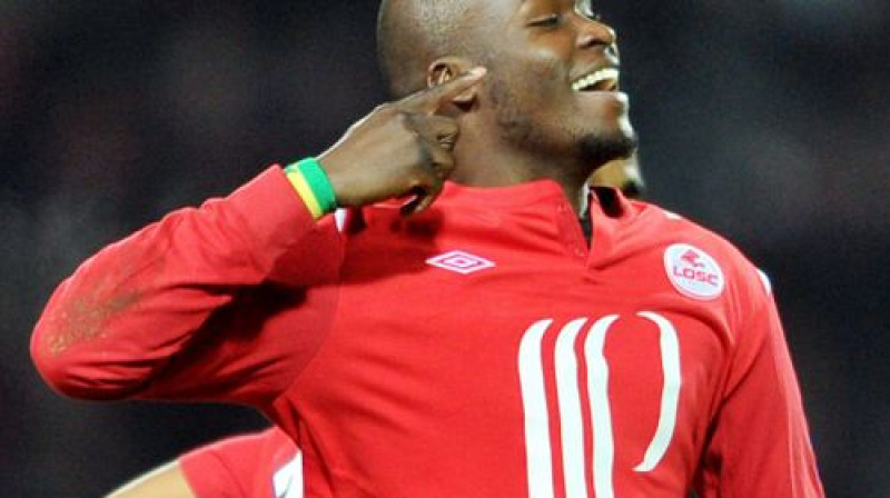 Musa Sovs atzīmē savus 17.vārtus šosezon
Foto: AFP/Scanpix