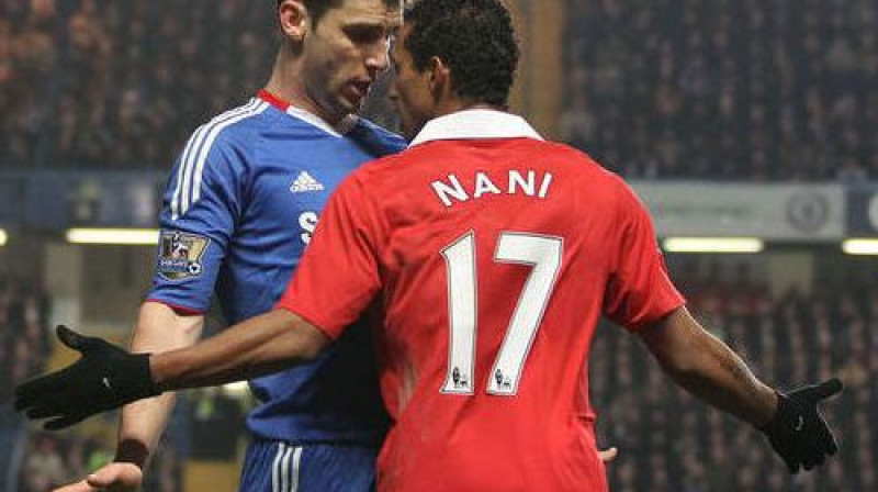 Braņislavs Ivanovičs un Nani
Foto: AFP/Scanpix