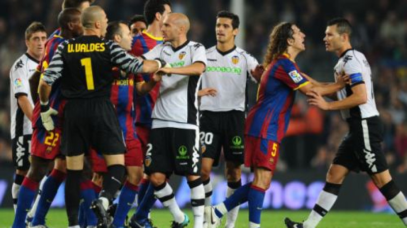 Valensijā gaidāms saspringts un aizraujošs duelis
Foto: AFP/ Scanpix