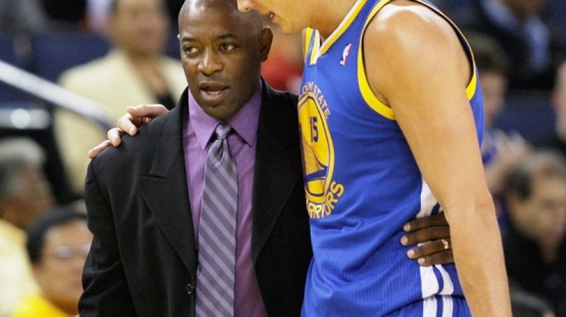 Kīts Smārts un Andris Biedriņš
Foto: csnbayarea.com