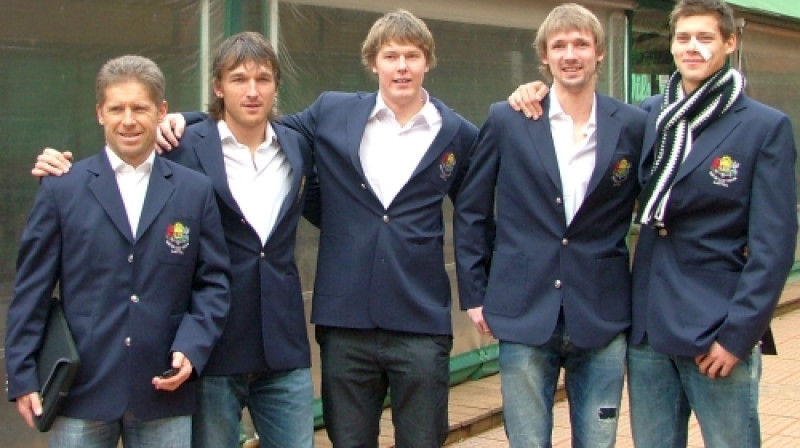 Latvijas tenisa komanda
Foto: Jānis Cīrulis, Sportacentrs.com