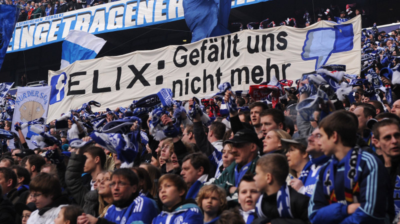 "Fēlikss, tu mums vairs nepatīc!" 
Foto: AFP/Scanpix Sweden