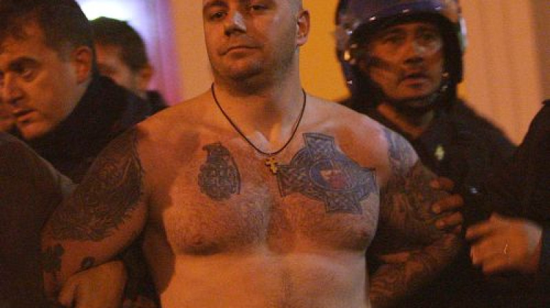 Ivans Bogdanovs apcietināts pēc nekārtībām
Foto: AFP/Scanpix