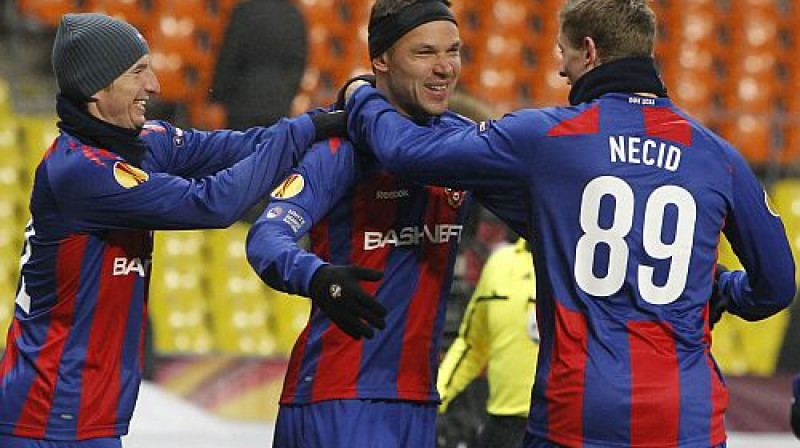 Maskavas "CSKA" futbolisti
Foto: Reuters/Scanpix
