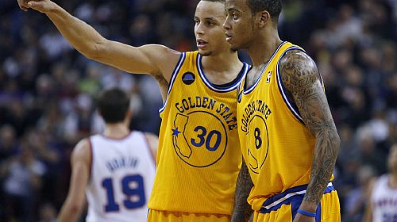 Stefens Karijs un Monta Eliss
Foto: AP/Scanpix