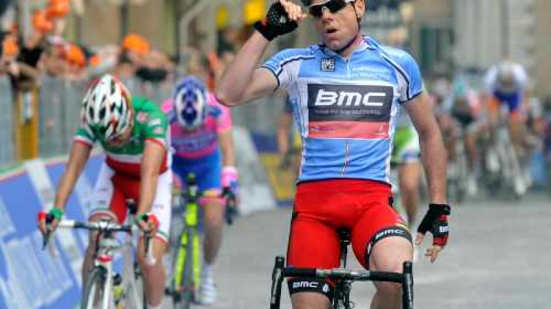 Kadels Evanss ("BMC") triumfēja velobrauciena sestajā etapā
Foto: LaPresse