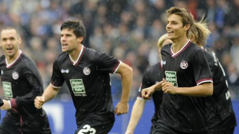 "Kaiserslautern" futbolisti
Foto: AFP/Scanpix