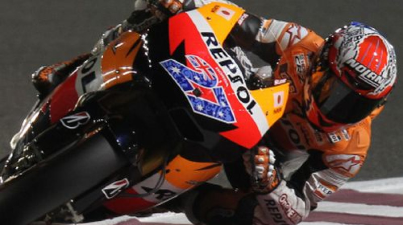 Kataras Grand Prix uzvarētājs Keisijs Stouners ("Honda")
Foto: AFP/Scanpix