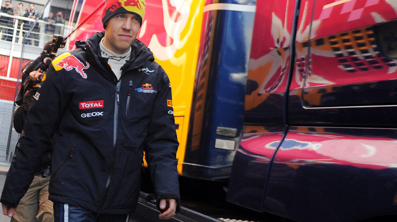 Sebastjans Fetels līdz 2014. gada beigām no "Red Bull" saņems vairāk par 60 miljoniem USD
FOTO: "AFP/Scanpix"