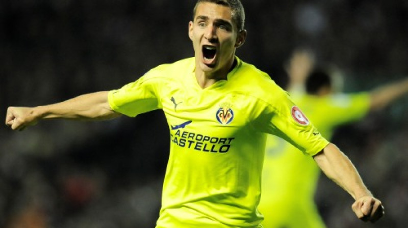 Marko Rubens ("Villarreal") guva vienīgos vārtus Bilbao 
Foto: AP/ Scanpix