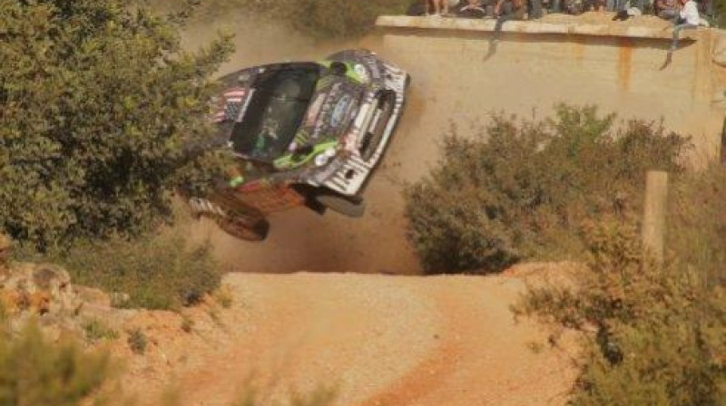 Kens Bloks īsi pirms avārijas
Foto: www.worldrallysport.com