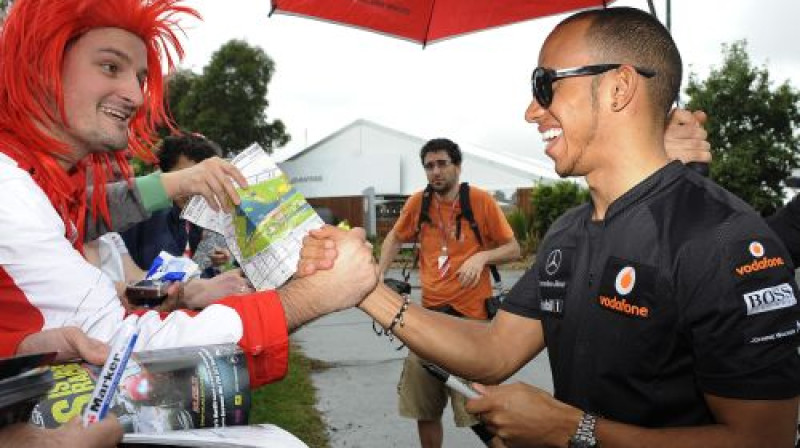 Luiss Hamiltons 
Foto: AFP/Scanpix