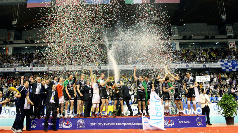 „Trentino BetClic” svin uzvaru Čempionu līgā
Foto: cev.lu