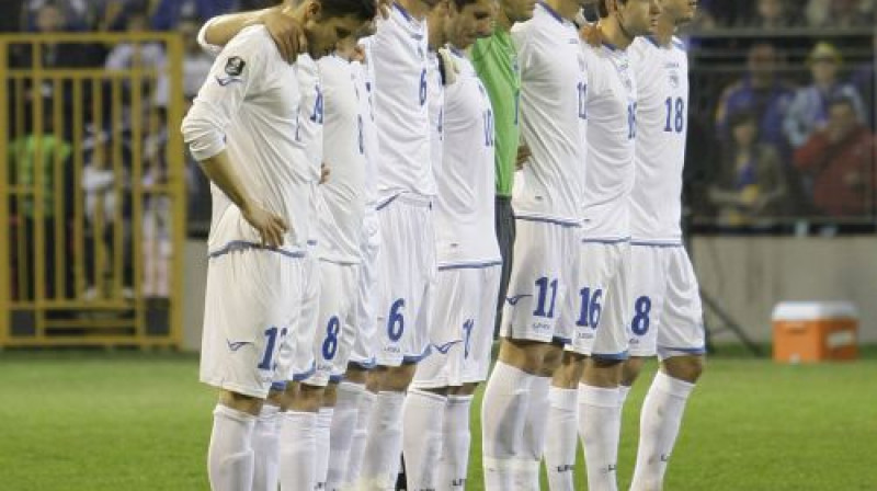 Bosnijas izlases futbolisti
Foto: AP/Scanpix