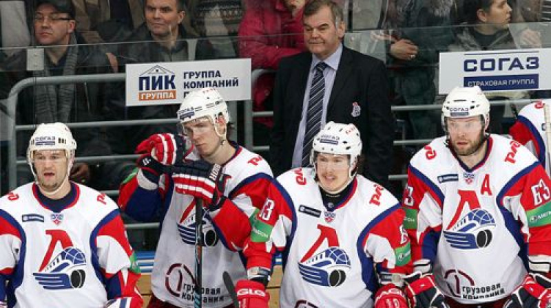 Vladimirs Vujteks un ''Lokomotiv'' hokejisti atkal varēs spēlēt savā laukumā
Foto: Aleksandrs Safonovs, championat.ru