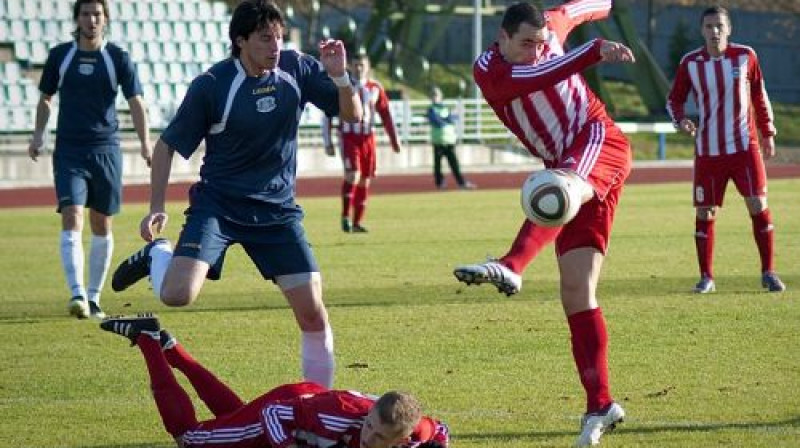 Skats no iepriekšējās sezonas pēdējās komandu tikšanās
Foto: Aigars Prūsis, Sportacentrs.com