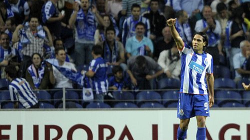 Radamels Falkao pret "Spartak" guva hat trick
Foto: AFP/Scanpix