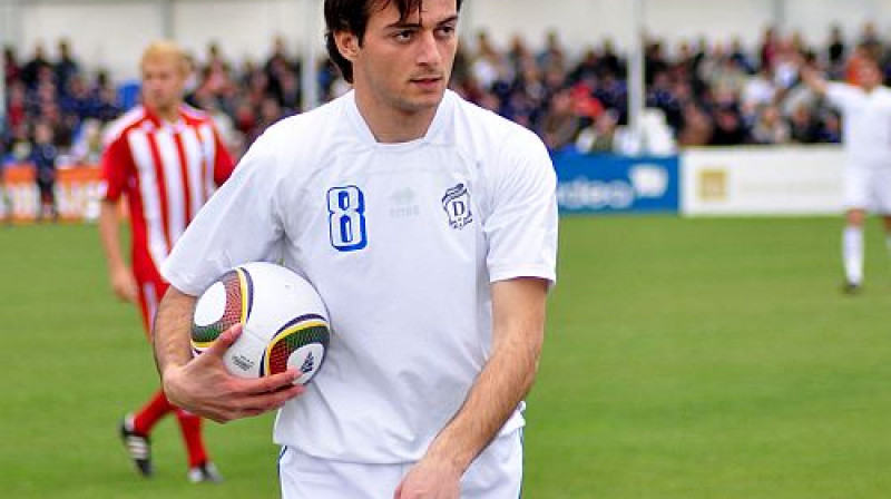 "Daugavas" gruzīns Giorgijs Čihradze
Foto: Ivars Račko, Sportacentrs.com